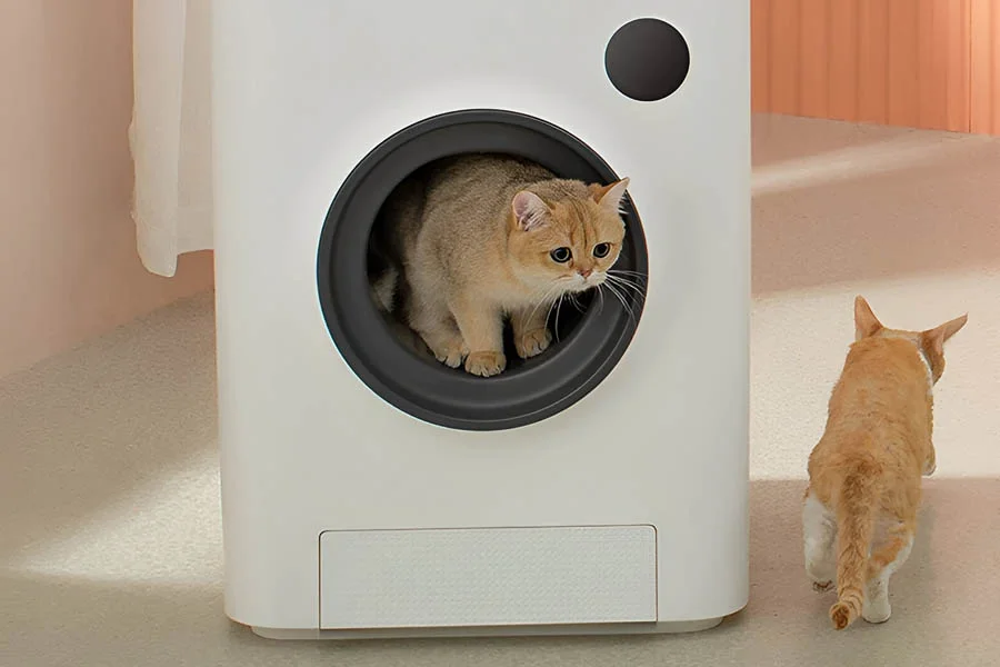 mechanical litter box