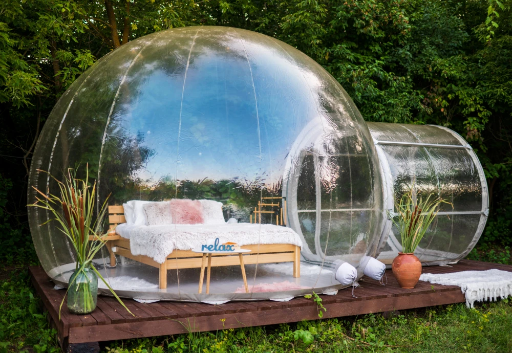 bubble tent stargaze